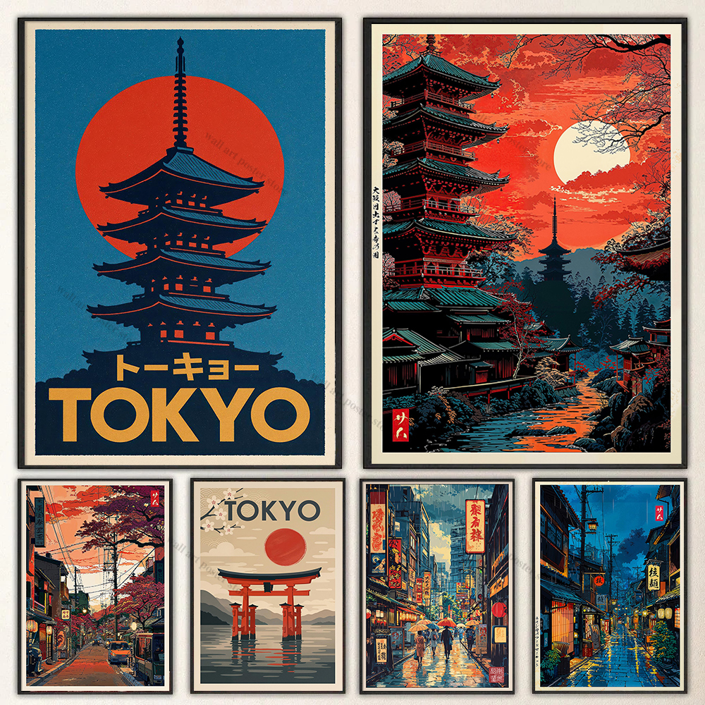 Rainy Tokyo Japanese Woodblock - огляд і ціна Japanese Tokyo Lifestyle