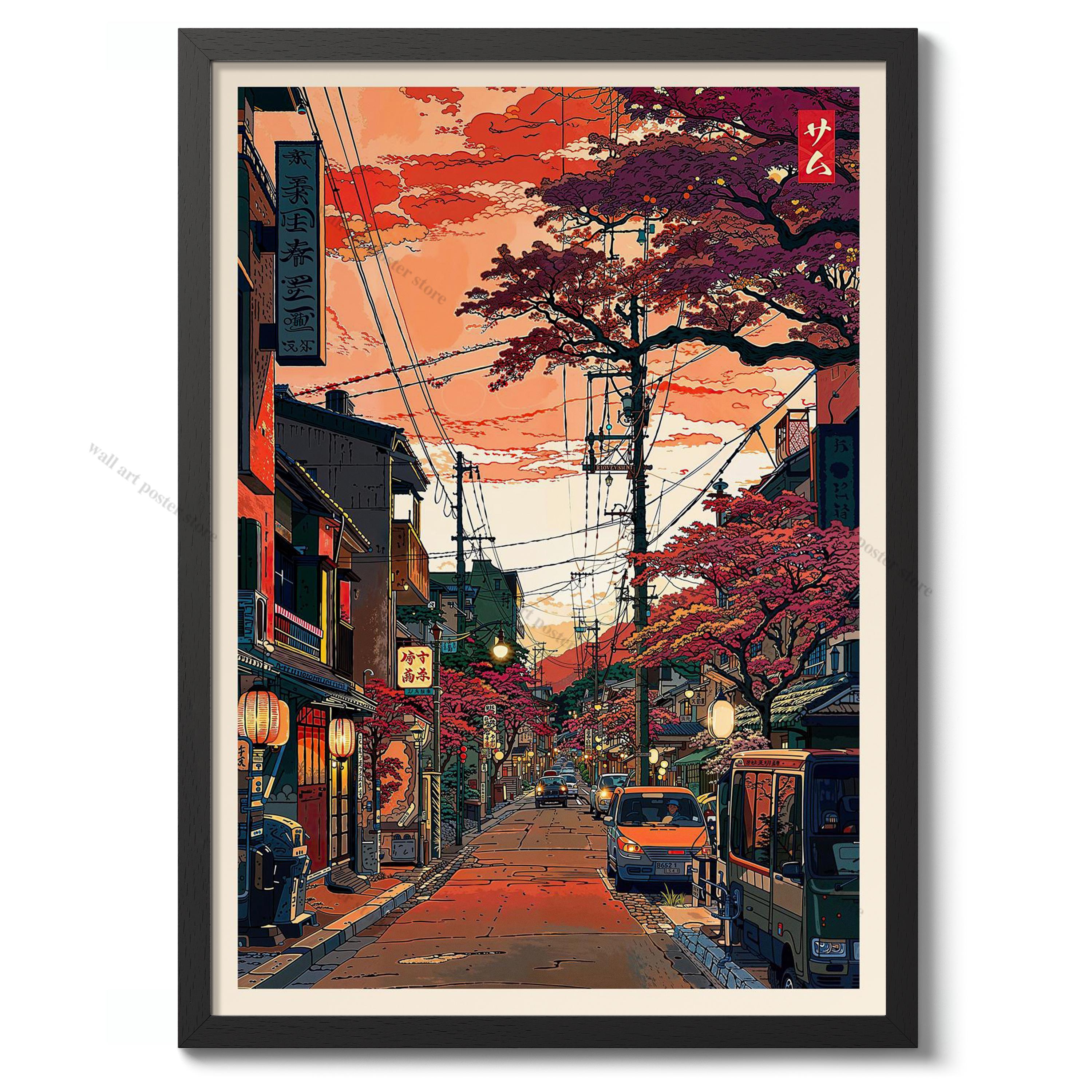 Rainy Tokyo Japanese Woodblock - огляд і ціна Japanese Tokyo Lifestyle