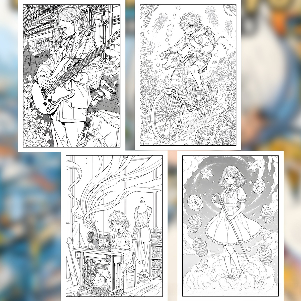 Life in Tokyo Coloring Book 24 - огляд і ціна Japanese Tokyo Lifestyle