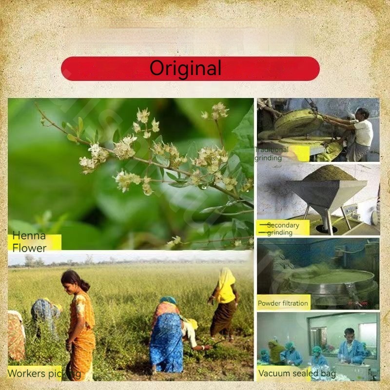 Natural Pure Plant Henna Powde - огляд і ціна Indigo Dye Kit