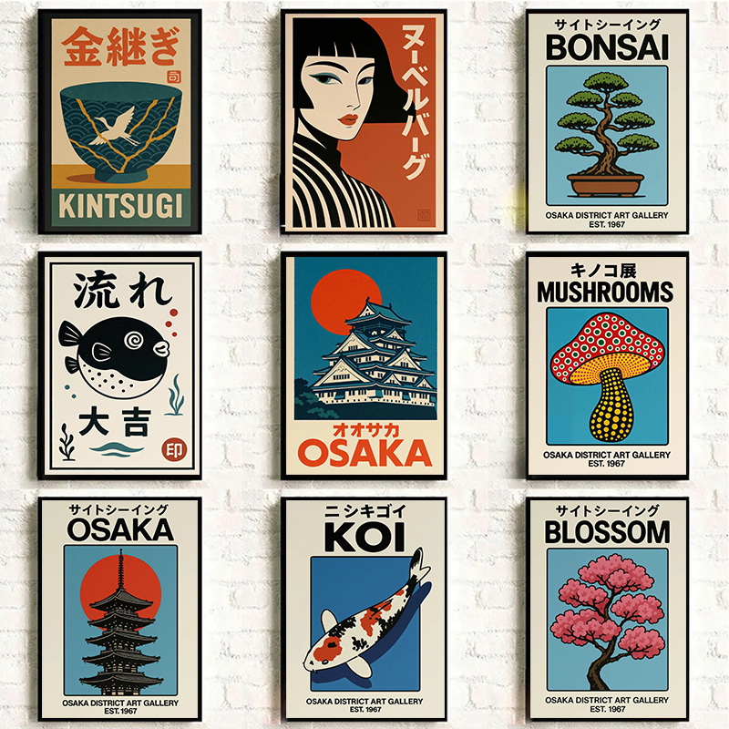 Vintage Japan Traveling Art Os - огляд і ціна Japanese Tokyo Lifestyle