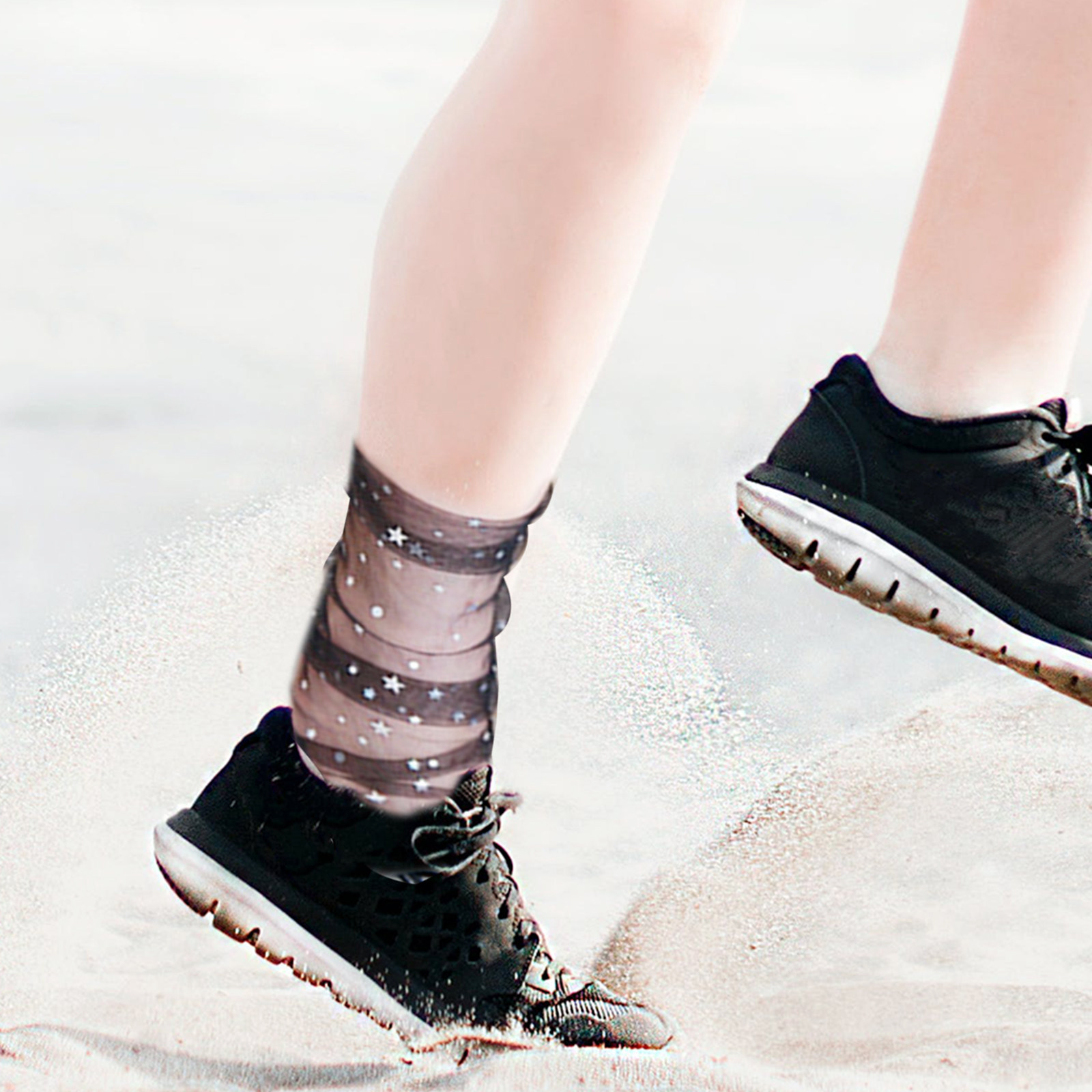 3Pairs Mesh Socks Lace Loose A - огляд і ціна Japanese Lifestyle Shoes
