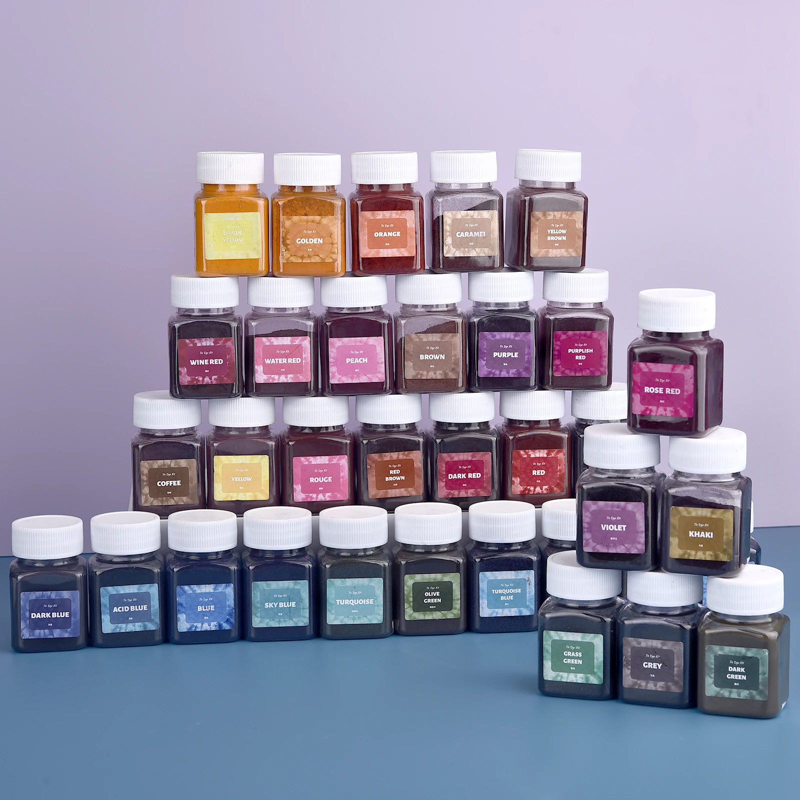 50ml Textile Fabric Dye Powder - огляд і ціна Indigo Dye Kit