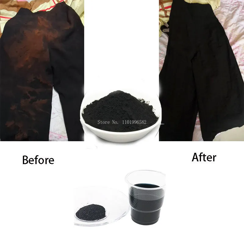 50g Black Fabric Dye Clothing  - огляд і ціна Indigo Dye Kit