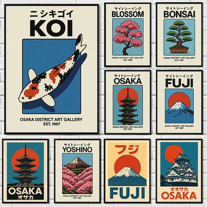 Vintage Japan Traveling Art Os - огляд і ціна Japanese Tokyo Lifestyle