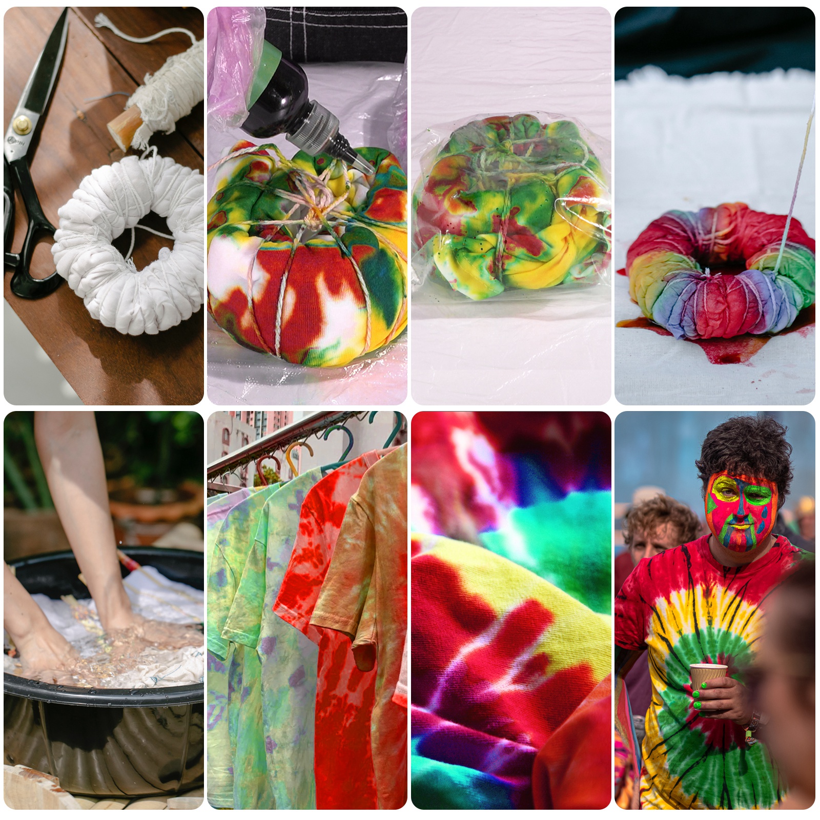 6 Color/Set 10g Fabric Tie Dye - огляд і ціна Indigo Dye Kit