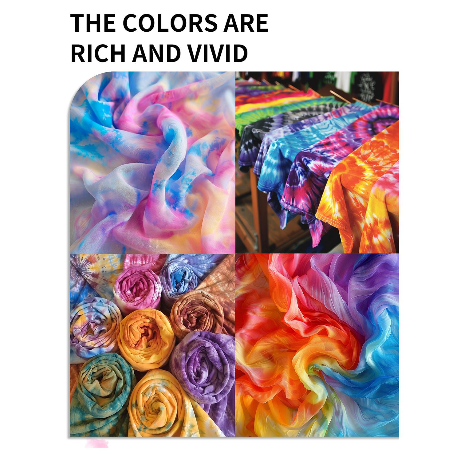 6 Color/Set 10g Fabric Tie Dye - огляд і ціна Indigo Dye Kit